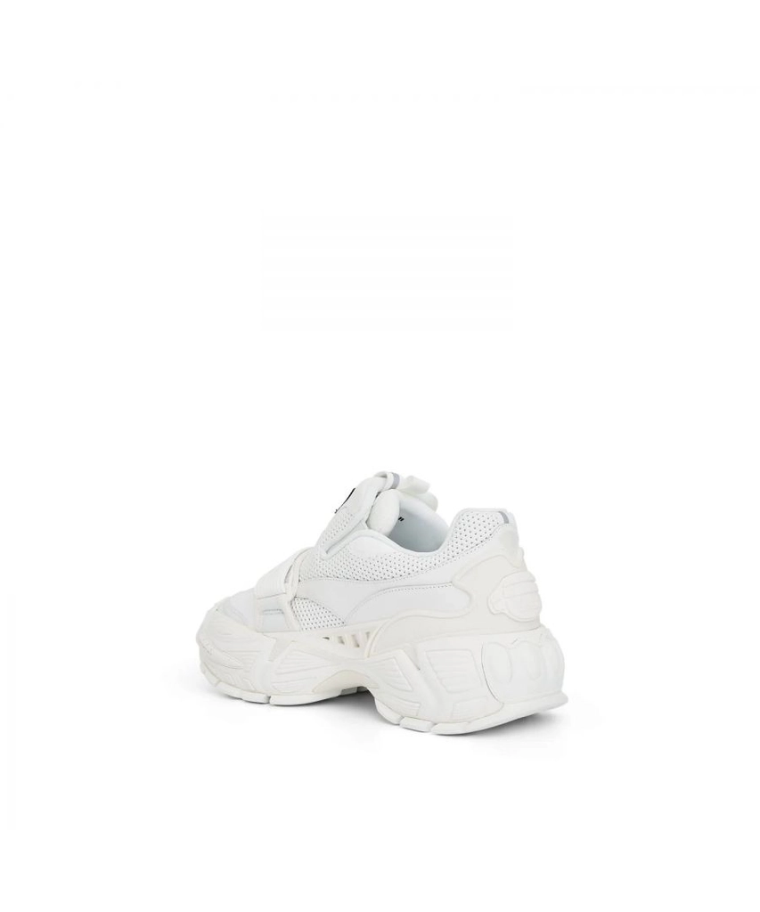 Off White Mens Glove Slip White Sneakers Textile - Size UK 5